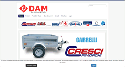 Desktop Screenshot of damsas.com